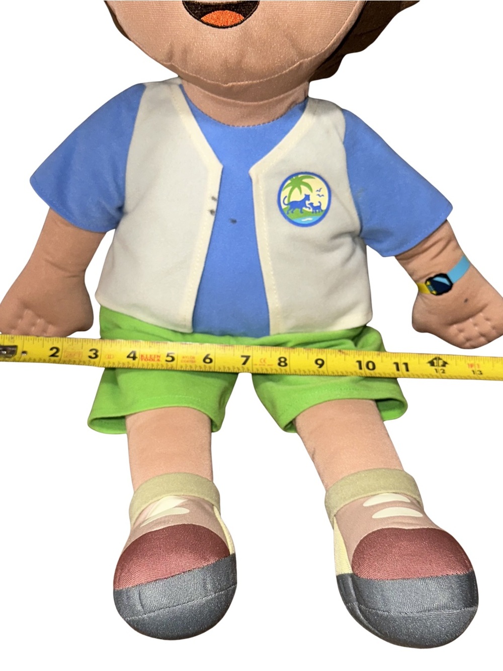 Go Diego Go Jumbo Plush Stuffed Doll 24" Large 2006 Fisher Price Nick Jr. - Picture 6 of 6